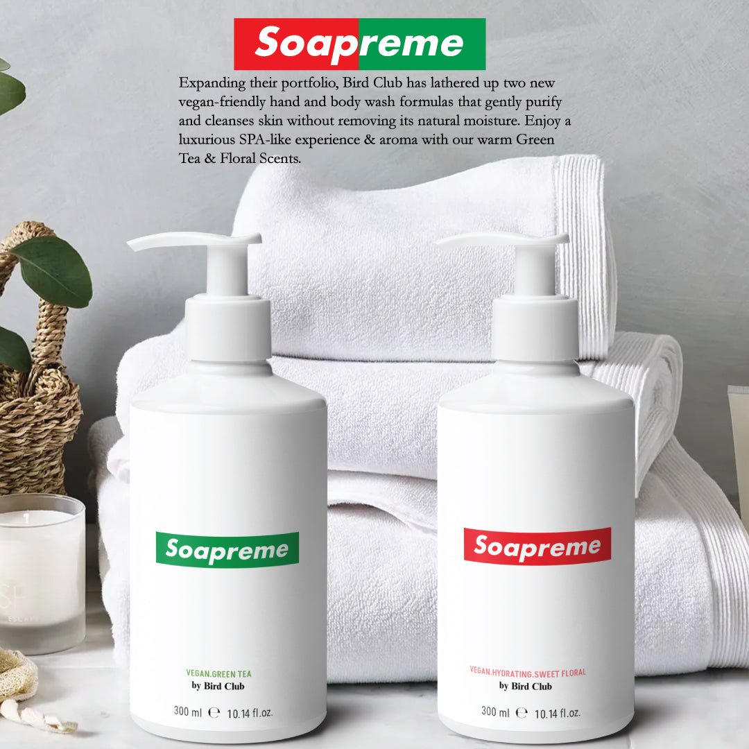 SOAPREME VEGAN FLORAL HAND AND BODY WASH - Sneaker Tees to match Air Jordan Sneakers