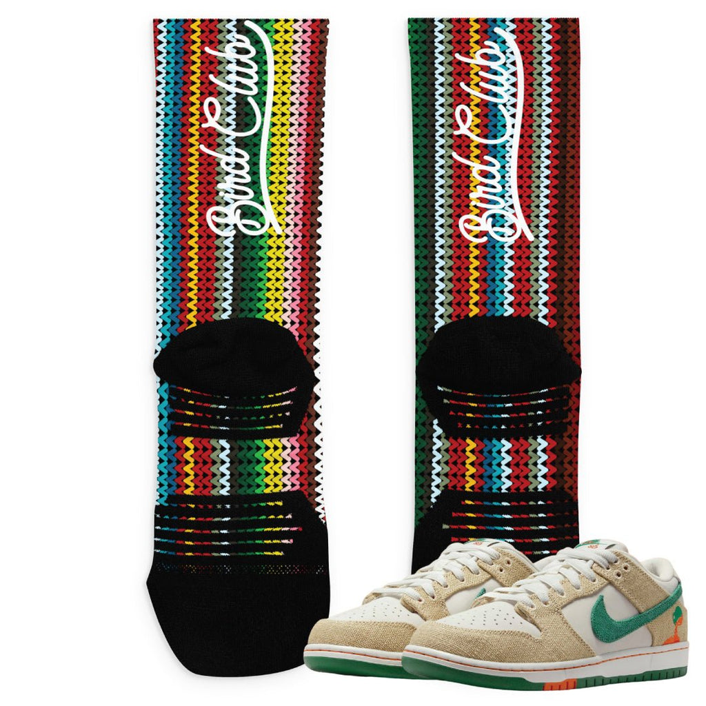 Jarritos Mexican Stitch Socks - Sneaker Tees to match Air Jordan Sneakers