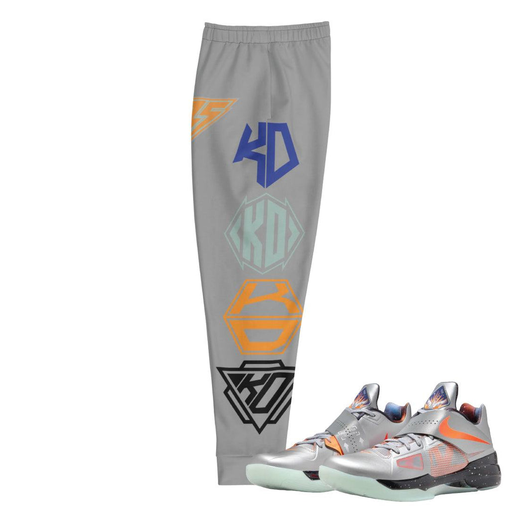 KD 4 Galaxy Logo Joggers - Sneaker Tees to match Air Jordan Sneakers
