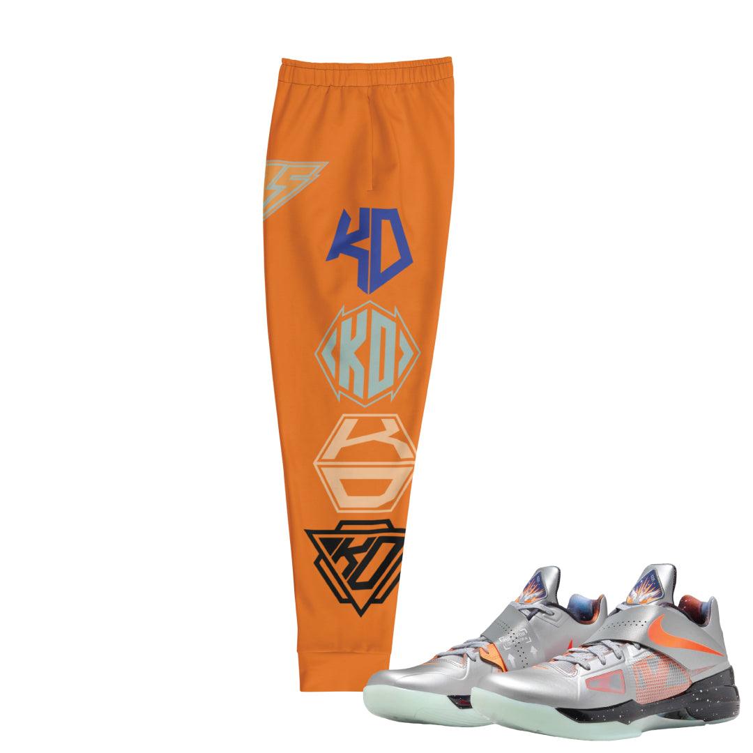 KD 4 Galaxy Logo Joggers - Sneaker Tees to match Air Jordan Sneakers