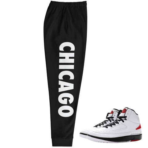 Retro 2 "Chicago" Tournament Joggers - Sneaker Tees to match Air Jordan Sneakers