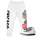 Retro 2 "Chicago" Tournament Joggers - Sneaker Tees to match Air Jordan Sneakers