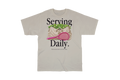RETRO 7 TENNIS DAY SERVING DAILY SHIRT