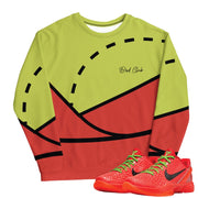 Kobe 6 Protro Reverse Grinch "Court" Sweatshirt - Sneaker Tees to match Air Jordan Sneakers