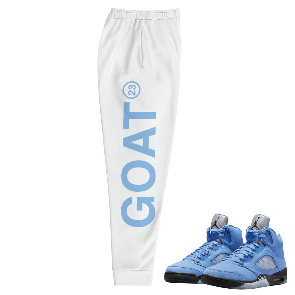 Retro 5 UNC Joggers - Sneaker Tees to match Air Jordan Sneakers