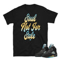 Retro 5 Aqua Shirt - Sneaker Tees to match Air Jordan Sneakers