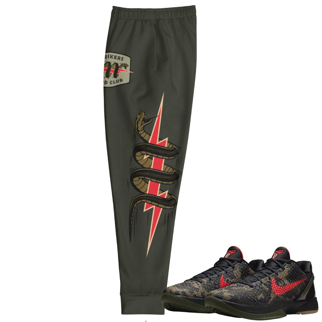 Kobe 6 Italian Camo Mamba Strikers Joggers