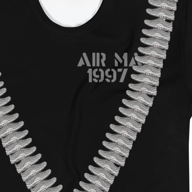Air Max 97 Silver Bullet Ammo Shirt - Sneaker Tees to match Air Jordan Sneakers
