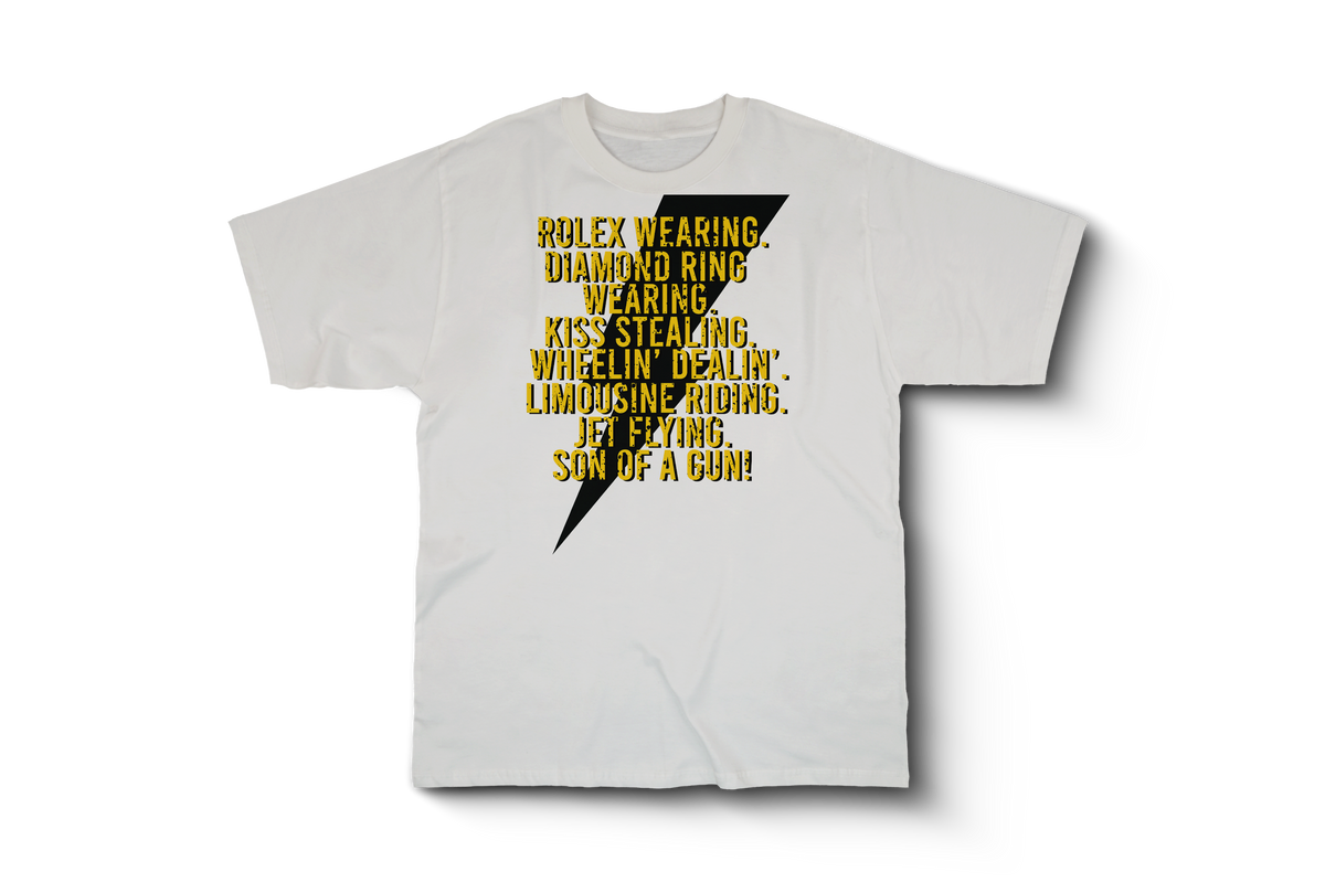 RETRO 4 TOUR YELLOW SHIRT