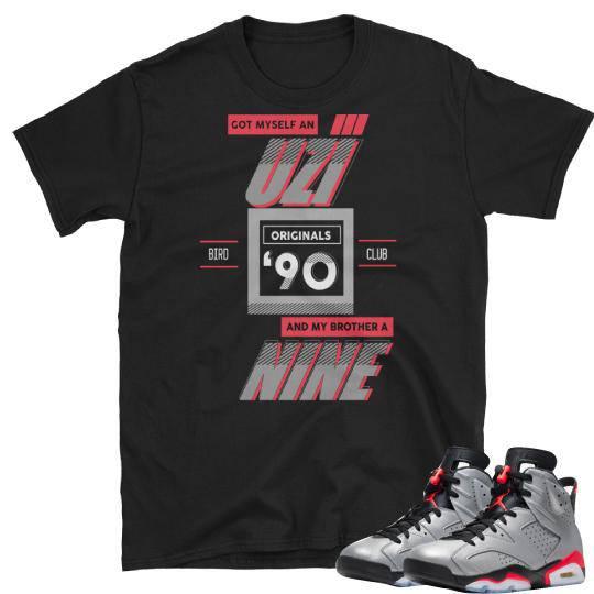Reflective Reflections of a Champion Sneaker Tees - Sneaker Tees to match Air Jordan Sneakers
