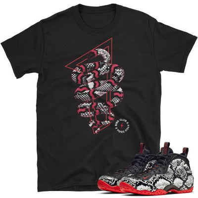 Foamposite One Shirt Snakeskin - Sneaker Tees to match Air Jordan Sneakers