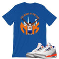RETRO 3 Knicks Matching Sneaker Tees - Sneaker Tees to match Air Jordan Sneakers