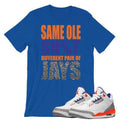 RETRO 3 Knicks Sneaker Tees - Sneaker Tees to match Air Jordan Sneakers