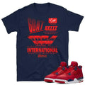 RETRO 4 FIBA SHIRT - Sneaker Tees to match Air Jordan Sneakers
