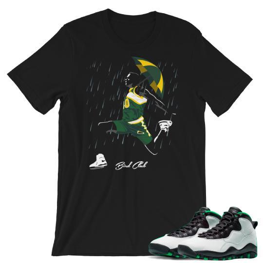 Rain Man Air Jordan 10 Supersonics shirt - Sneaker Tees to match Air Jordan Sneakers