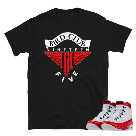 Retro 9 "Gym Red" Sneaker tee to match - Sneaker Tees to match Air Jordan Sneakers
