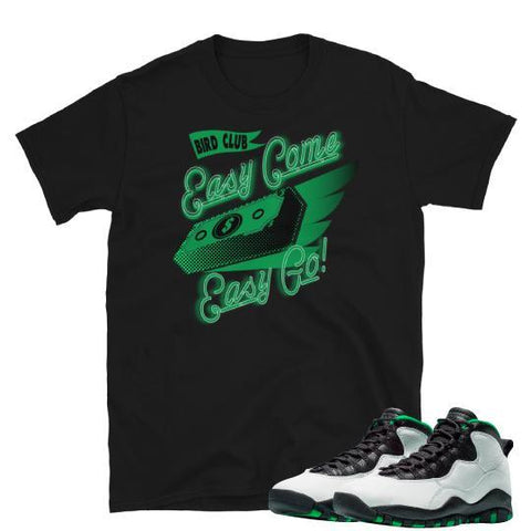 Seattle Retro 10 sneaker shirt - Sneaker Tees to match Air Jordan Sneakers
