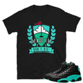 Retro Jordan Island Green Shirt - Sneaker Tees to match Air Jordan Sneakers