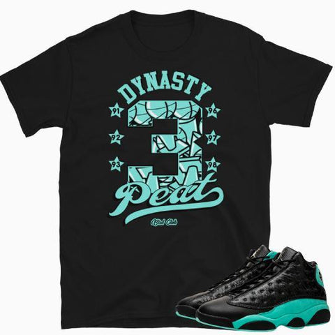 Retro Jordan Island Green Shirt - Sneaker Tees to match Air Jordan Sneakers