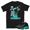Retro Jordan Island Green Shirt - Sneaker Tees to match Air Jordan Sneakers