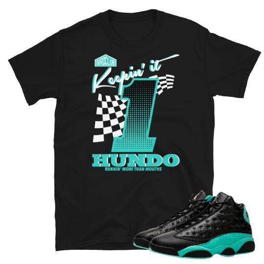 Retro Jordan Island Green Shirt - Sneaker Tees to match Air Jordan Sneakers