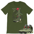 RETRO 6 TRAVIS SCOTT CACTUS SHIRT - Sneaker Tees to match Air Jordan Sneakers