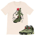 RETRO 6 TRAVIS SCOTT CACTUS SHIRT - Sneaker Tees to match Air Jordan Sneakers