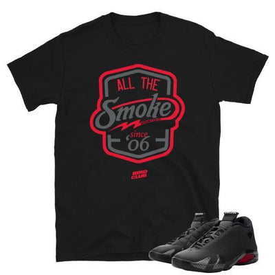 Retro 14 Black Ferrari Sneaker shirt - Sneaker Tees to match Air Jordan Sneakers