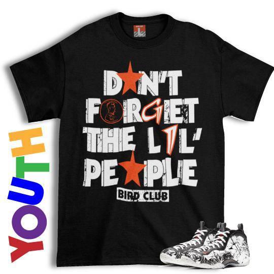 Foamposite Shattered Backboard YOUTH Tees - Sneaker Tees to match Air Jordan Sneakers