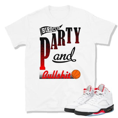 Jordan Retro 5 sneaker shirt - Sneaker Tees to match Air Jordan Sneakers