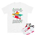 Retro 6 Hare Sneaker Matching Tee - Sneaker Tees to match Air Jordan Sneakers
