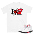 Retro 5 69 points sneaker shirt - Sneaker Tees to match Air Jordan Sneakers