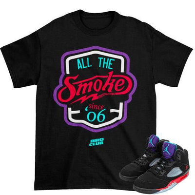 Retro 5 Top 3 sneaker shirt - Sneaker Tees to match Air Jordan Sneakers