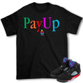 Top 3 Retro 5 sneaker shirt - Sneaker Tees to match Air Jordan Sneakers