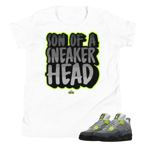 Retro 4 GS sneaker shirt - Sneaker Tees to match Air Jordan Sneakers