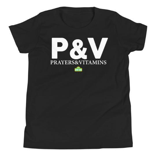 PRAYERS & VITAMINS KIDS SHIRT - Sneaker Tees to match Air Jordan Sneakers