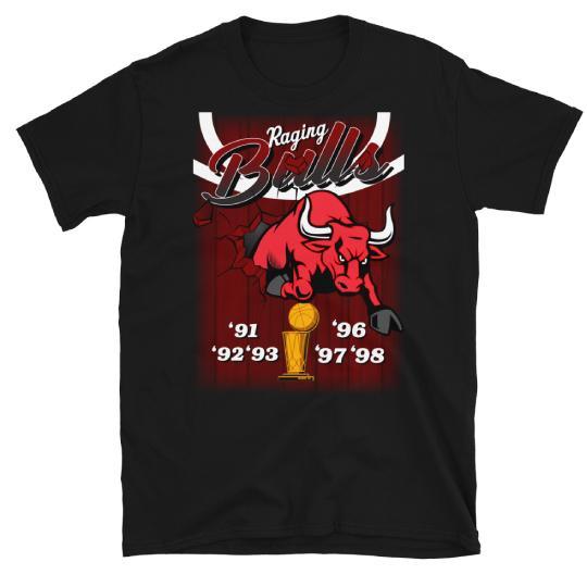 Ragin' Bulls 3 Peat Shirt - Sneaker Tees to match Air Jordan Sneakers