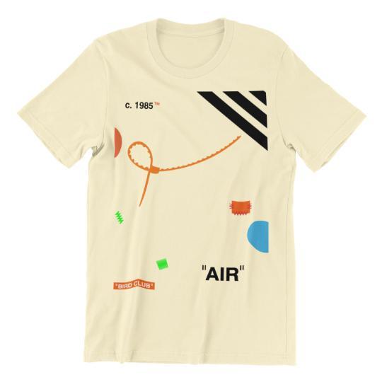 RETRO 4 OFF WHITE "SAIL" SHIRT - Sneaker Tees to match Air Jordan Sneakers
