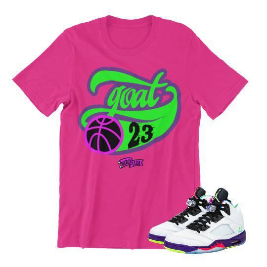 RETRO 5 BEL AIR SHIRT - Sneaker Tees to match Air Jordan Sneakers