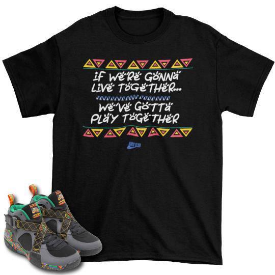AIR RAID URBAN JUNGLE SHIRT - Sneaker Tees to match Air Jordan Sneakers