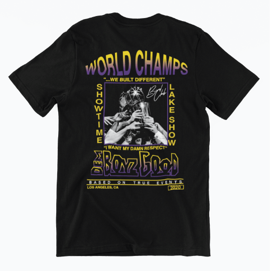 Los Angeles Championship shirt - Sneaker Tees to match Air Jordan Sneakers