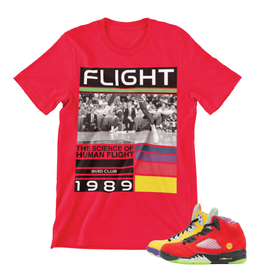 Retro 5 What the Jordan shirt - Sneaker Tees to match Air Jordan Sneakers