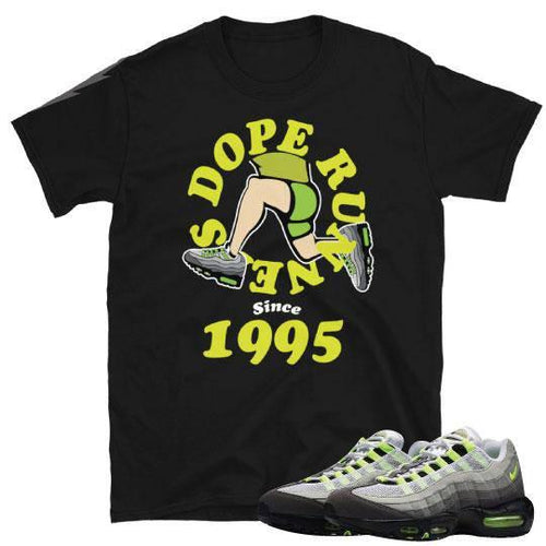 Air Max 95 OG Neon shirt - Sneaker Tees to match Air Jordan Sneakers