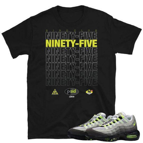 Air Max 95 OG matching shirt - Sneaker Tees to match Air Jordan Sneakers