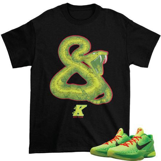 KOBE 6 GRINCH MAMBA SHIRT - Sneaker Tees to match Air Jordan Sneakers