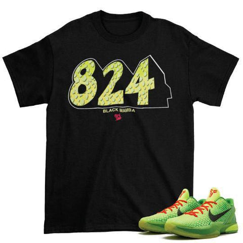 Kobe 6 Grinch Shirt - Sneaker Tees to match Air Jordan Sneakers