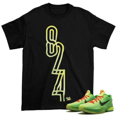 Grinch Kobe Shirt - Sneaker Tees to match Air Jordan Sneakers