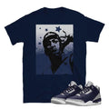 Jordan 3 Georgetown Shirt - Sneaker Tees to match Air Jordan Sneakers