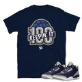 Retro Jordan 3 Georgetown Shirt - Sneaker Tees to match Air Jordan Sneakers