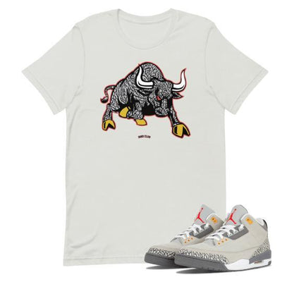Cool Grey Retro 3 Shirt - Sneaker Tees to match Air Jordan Sneakers